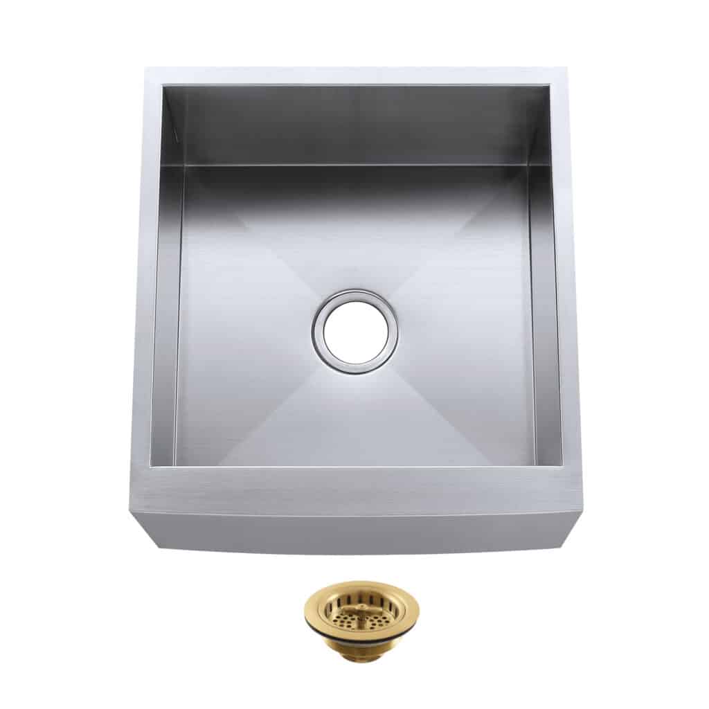 Stainless Steel/Brushed Brass