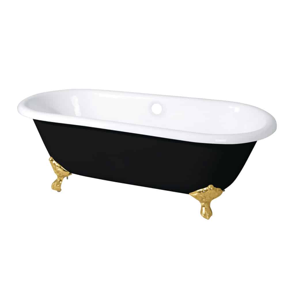 Black/White/Brushed Brass